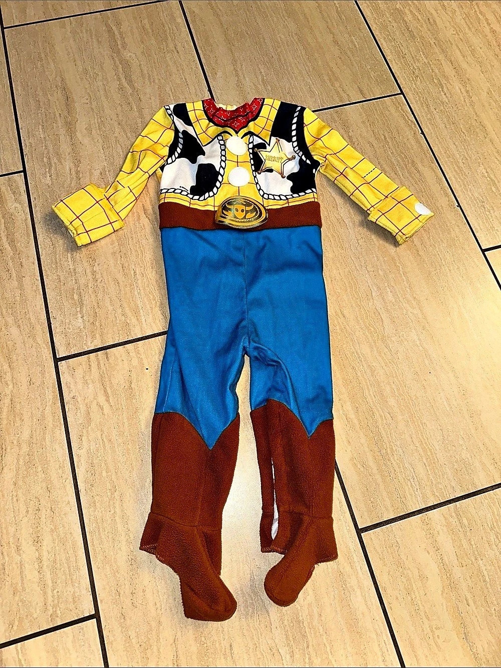 Disney Pixar Toy Story Woody Kids Crossplay/ Halloween Costume Size 12-18month